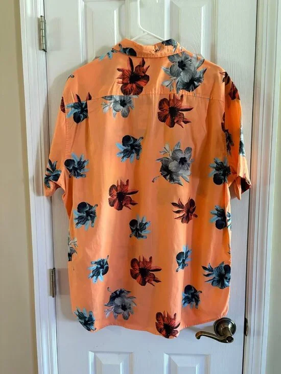 Matix Men’s Button Down Floral Print Shirt XL - Picture 2 of 2